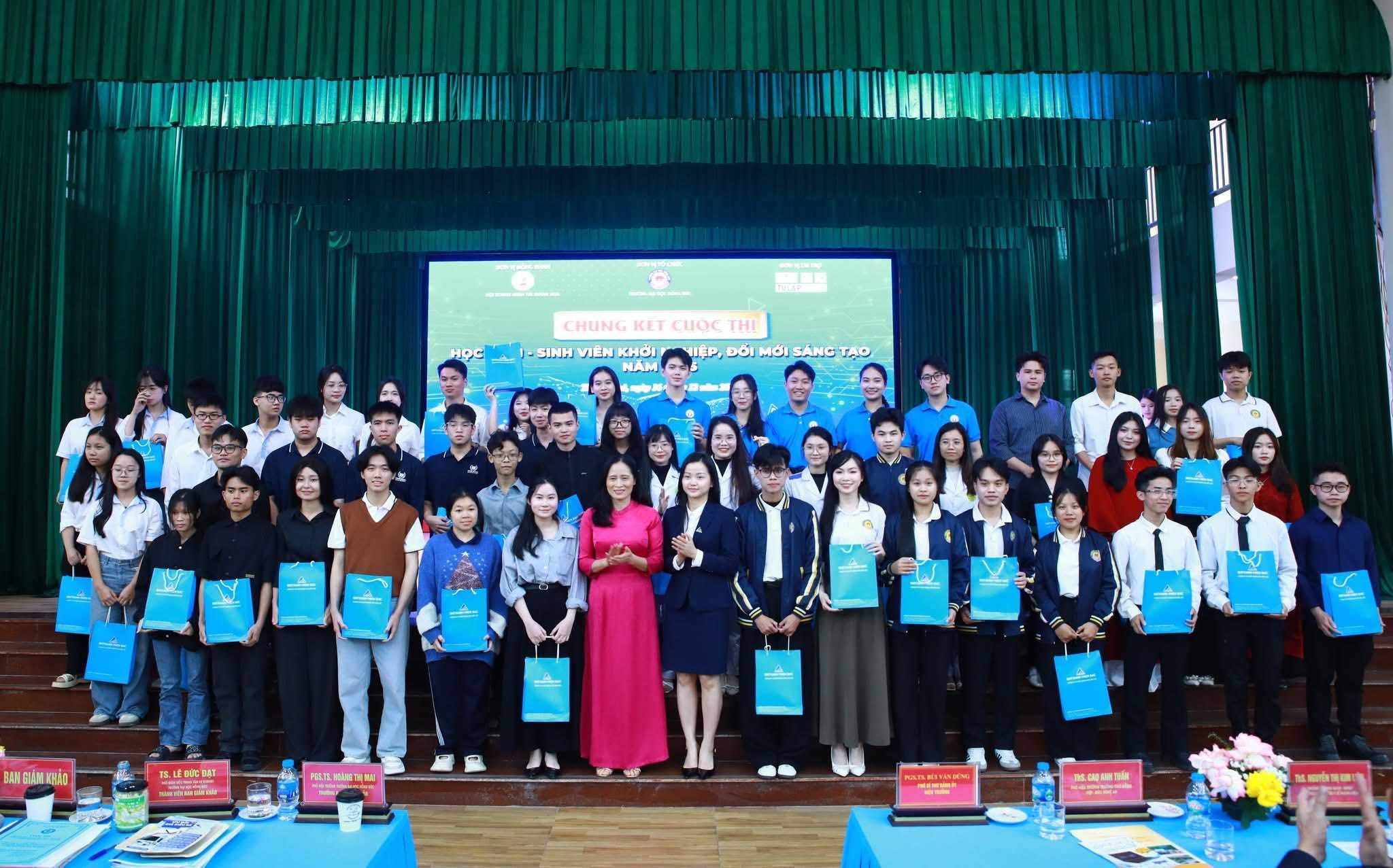 Chung kết Cuộc thi “Học sinh - Sinh viên khởi nghiệp” năm 2025: Lan tỏa tinh thần đổi mới sáng tạo trong sinh viên